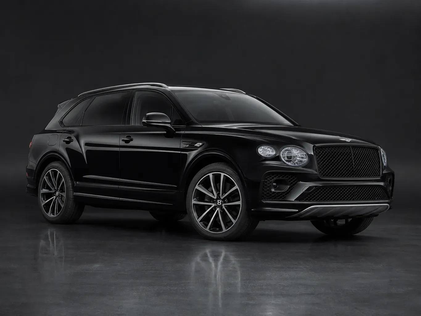 Bentley Bentayga Black in Black