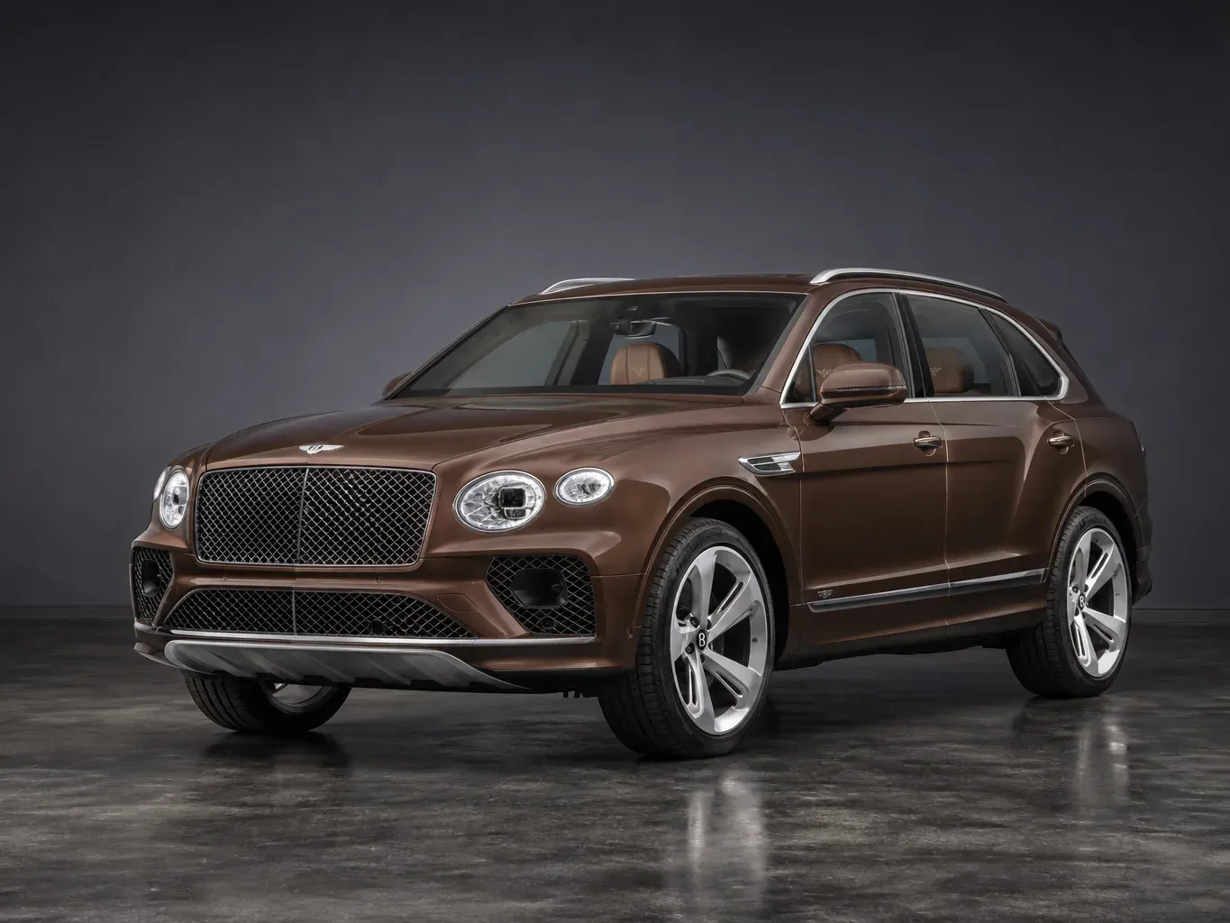 Bentley Bentayga Brown in Brown