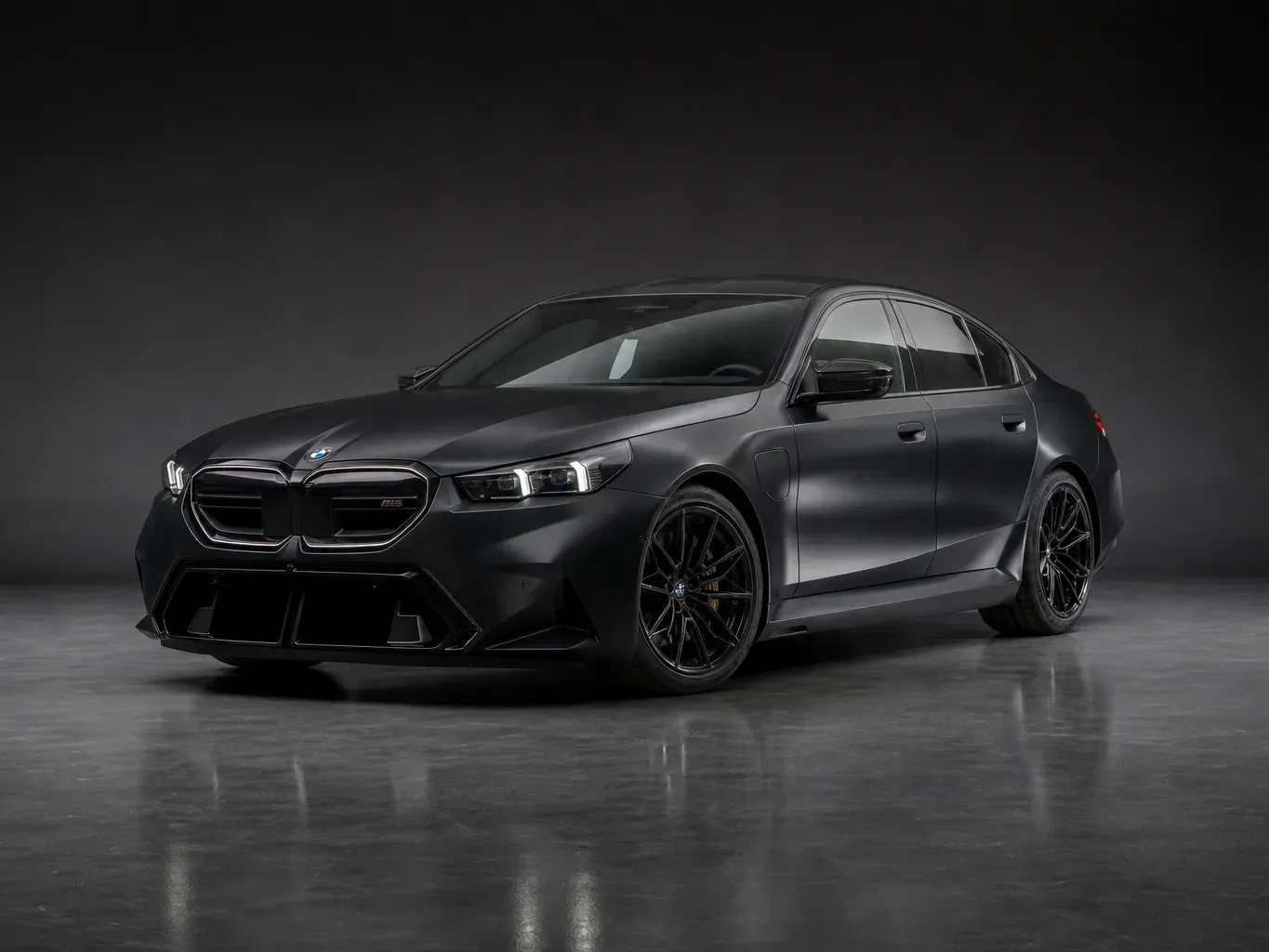 BMW M5 Competition in Matte Black