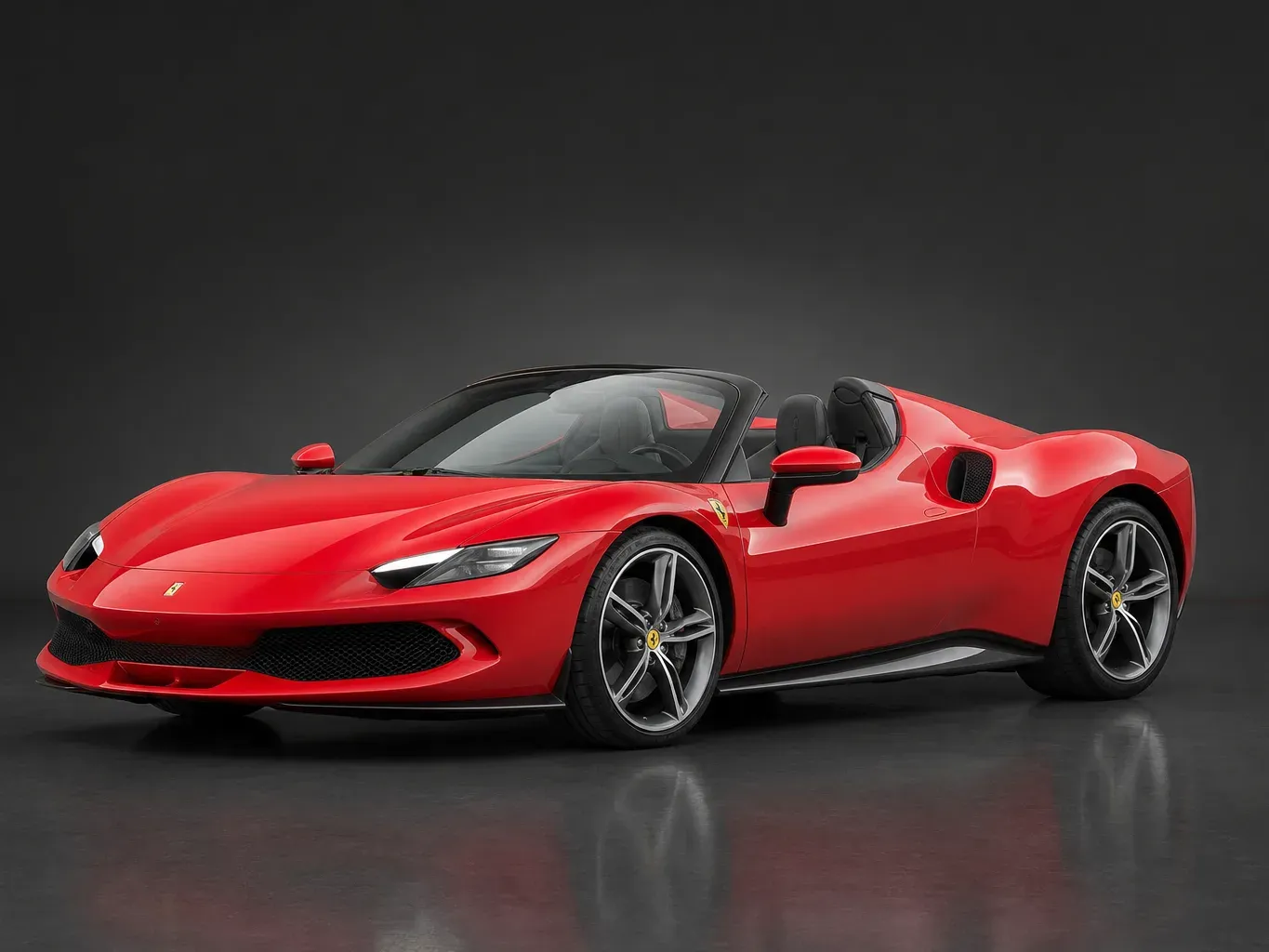 Ferrari 296 GTS Spyder in Red
