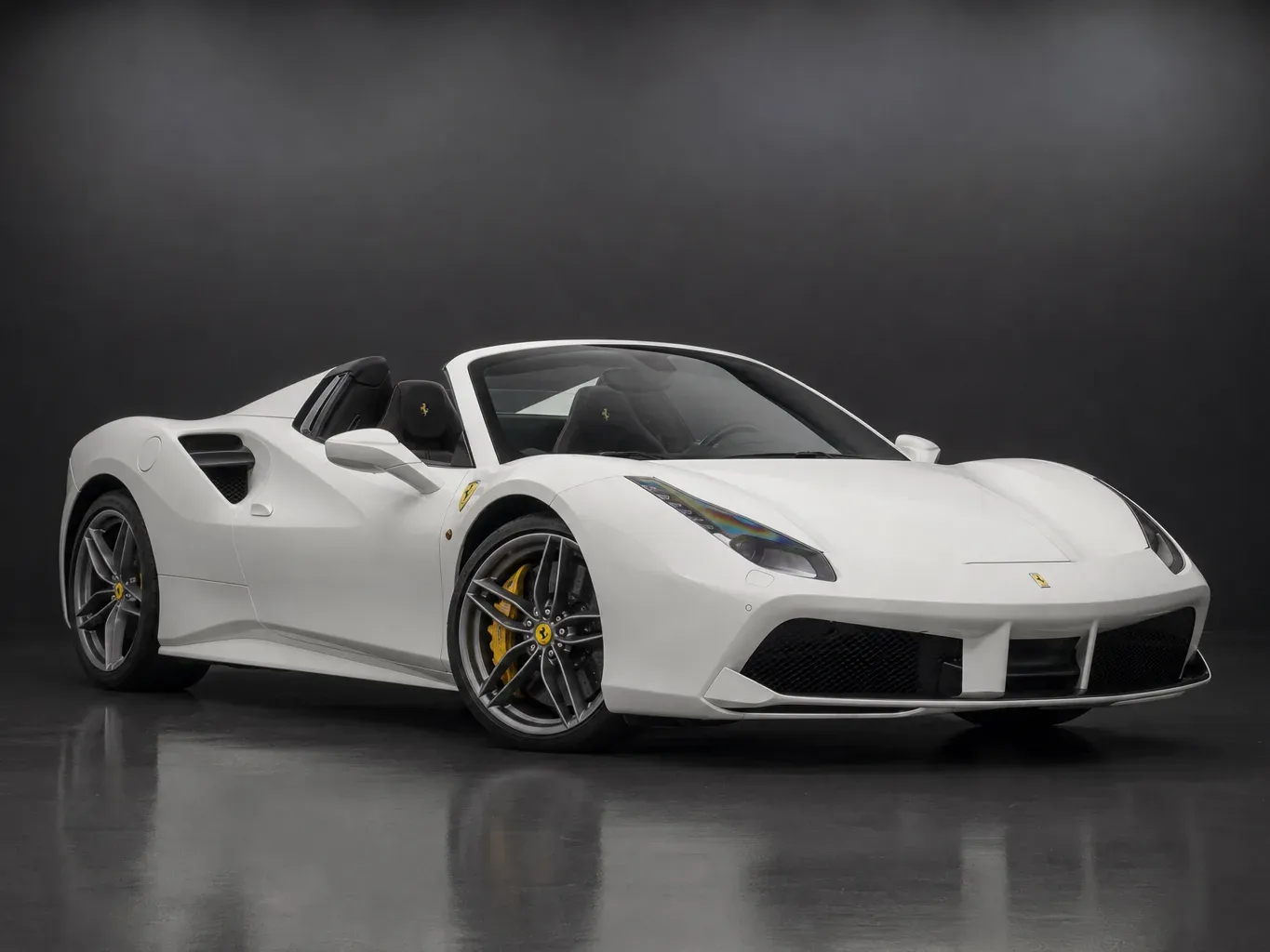Ferrari 488 Spyder in White