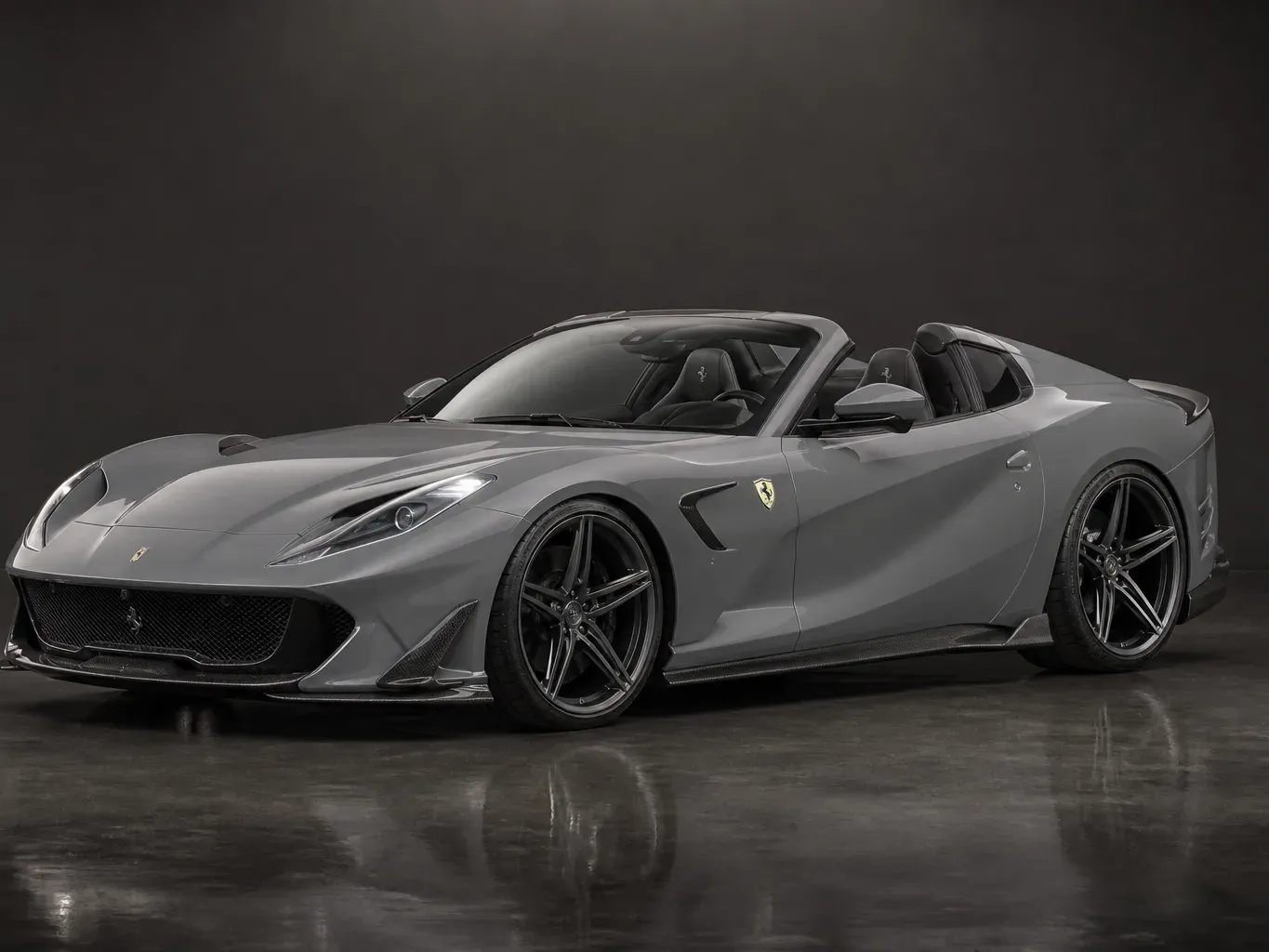 Ferrari 812 GTS Novitec Spyder in Gray