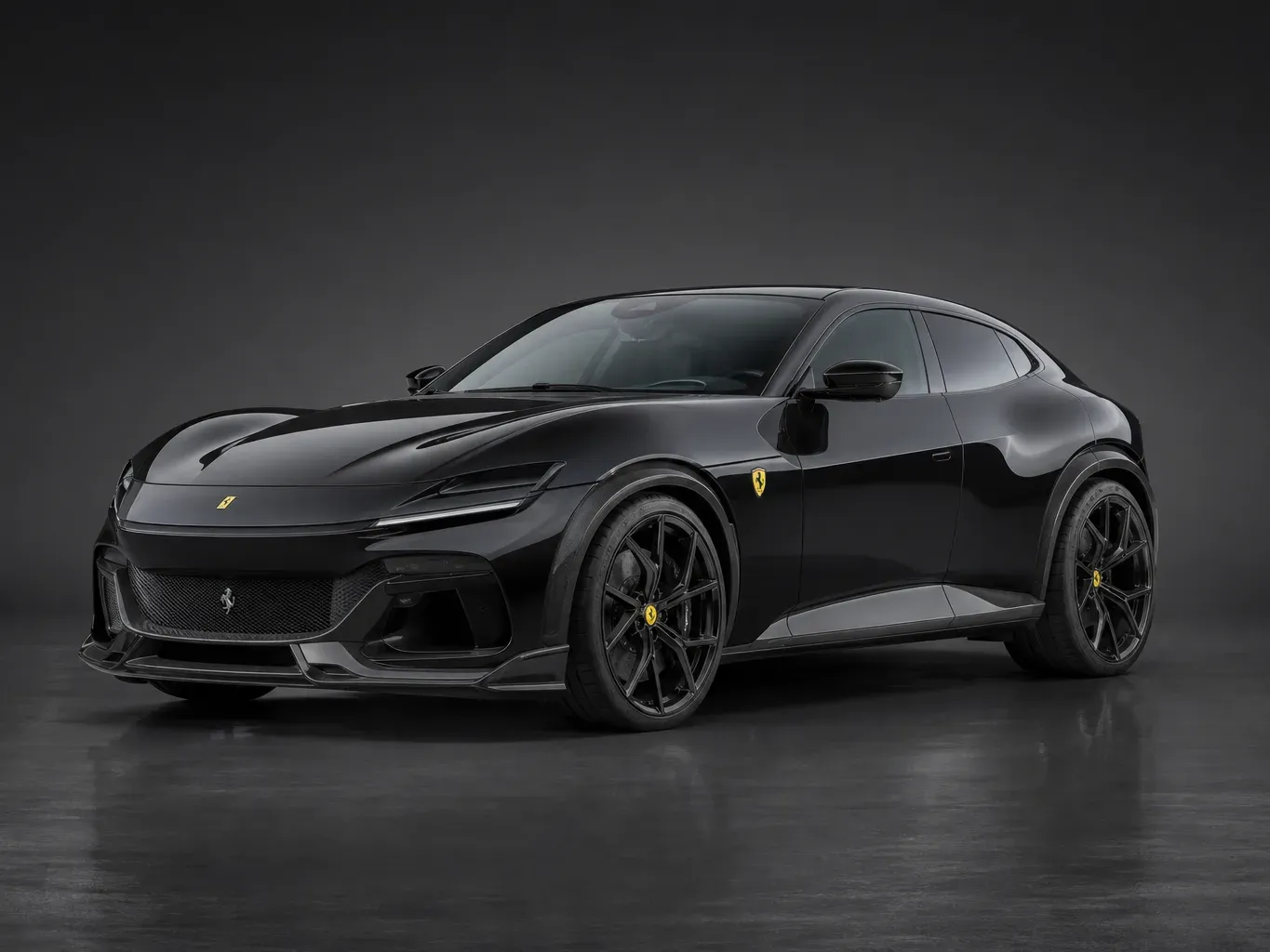 Ferrari Purosangue Novitec in Black