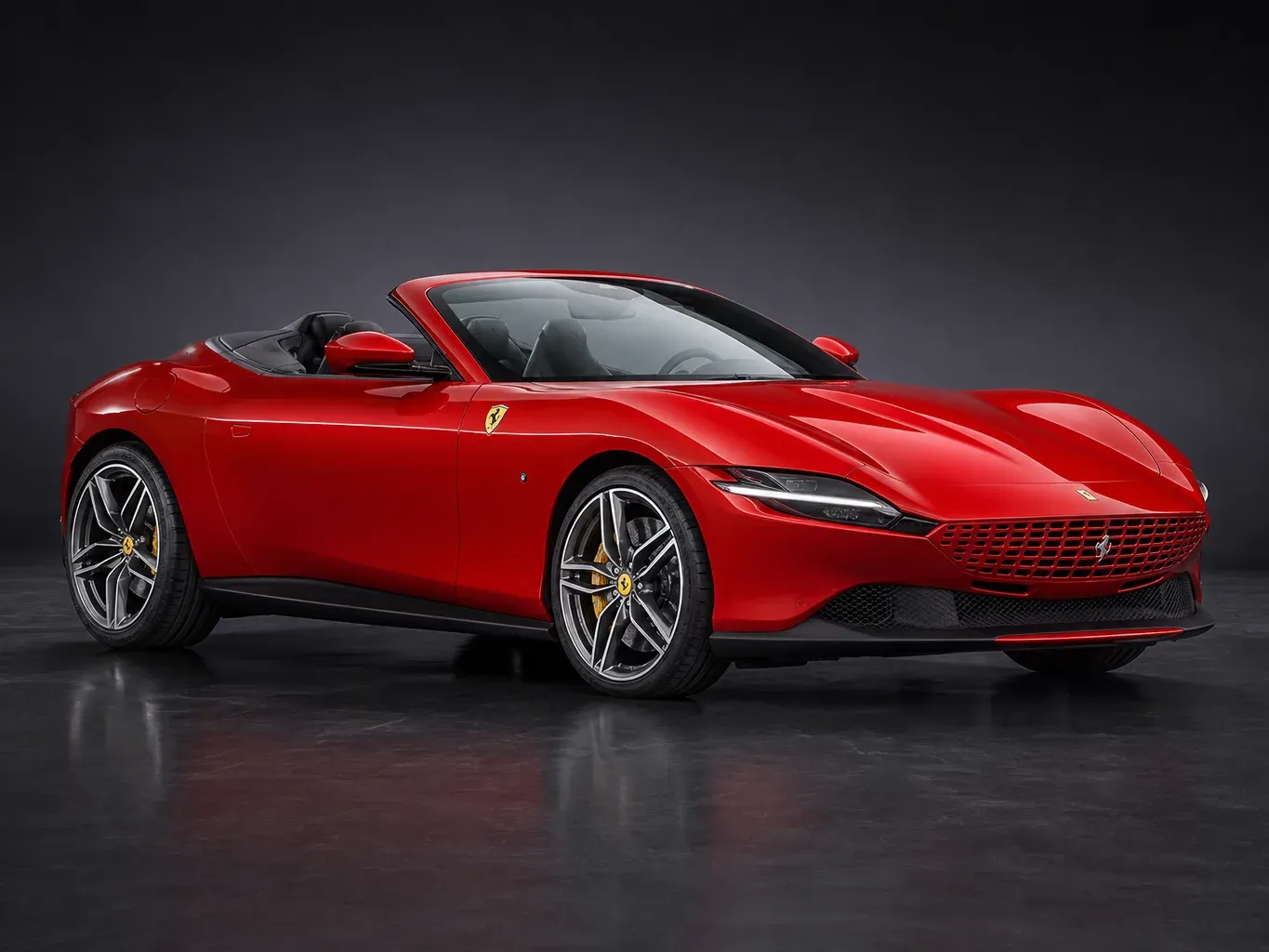 Ferrari Roma Spyder in Red