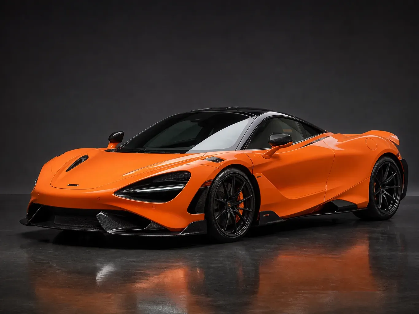 McLaren 765LT in Orange
