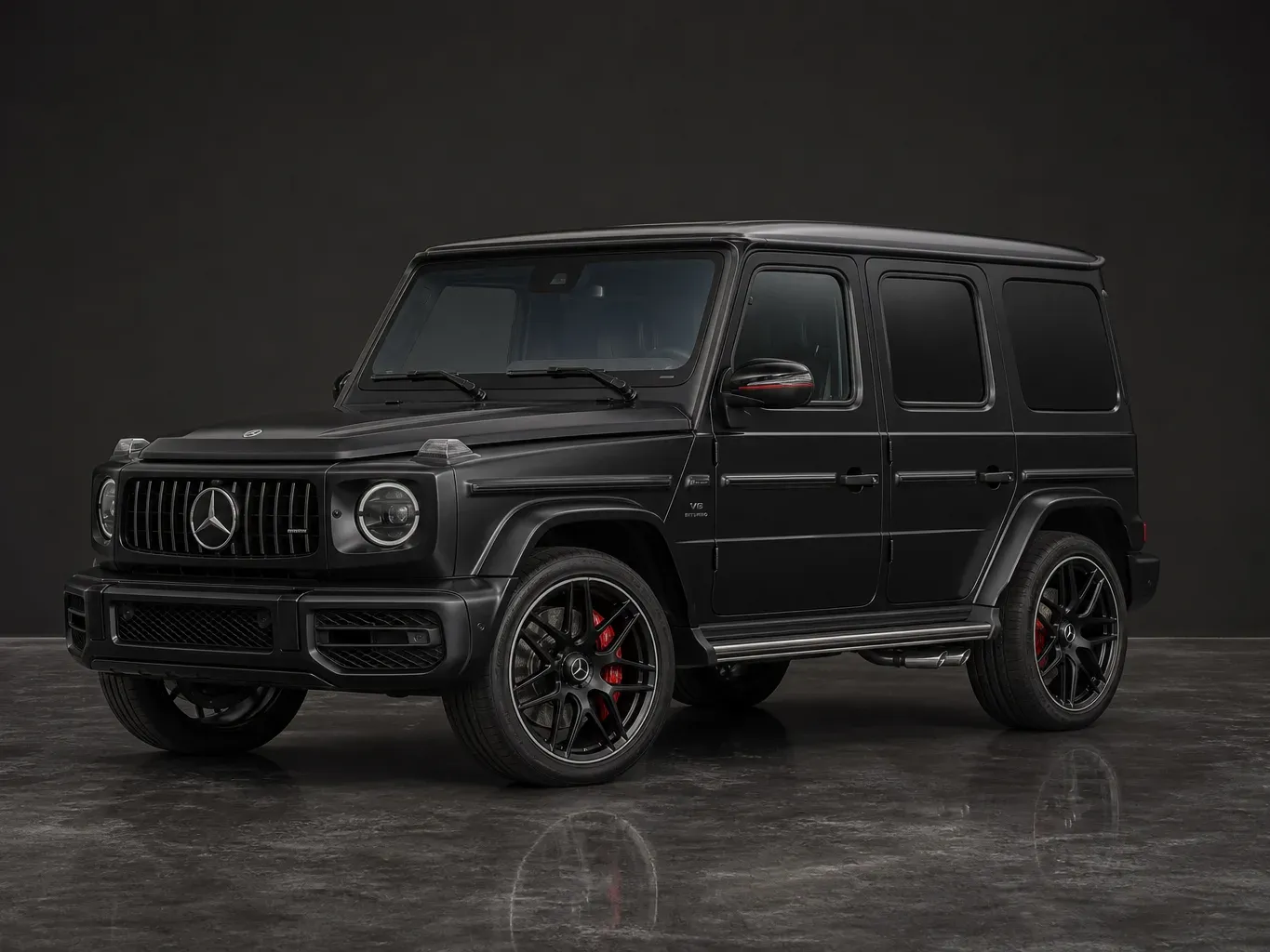 Mercedes-Benz AMG G63 Matte Black in Matte Black