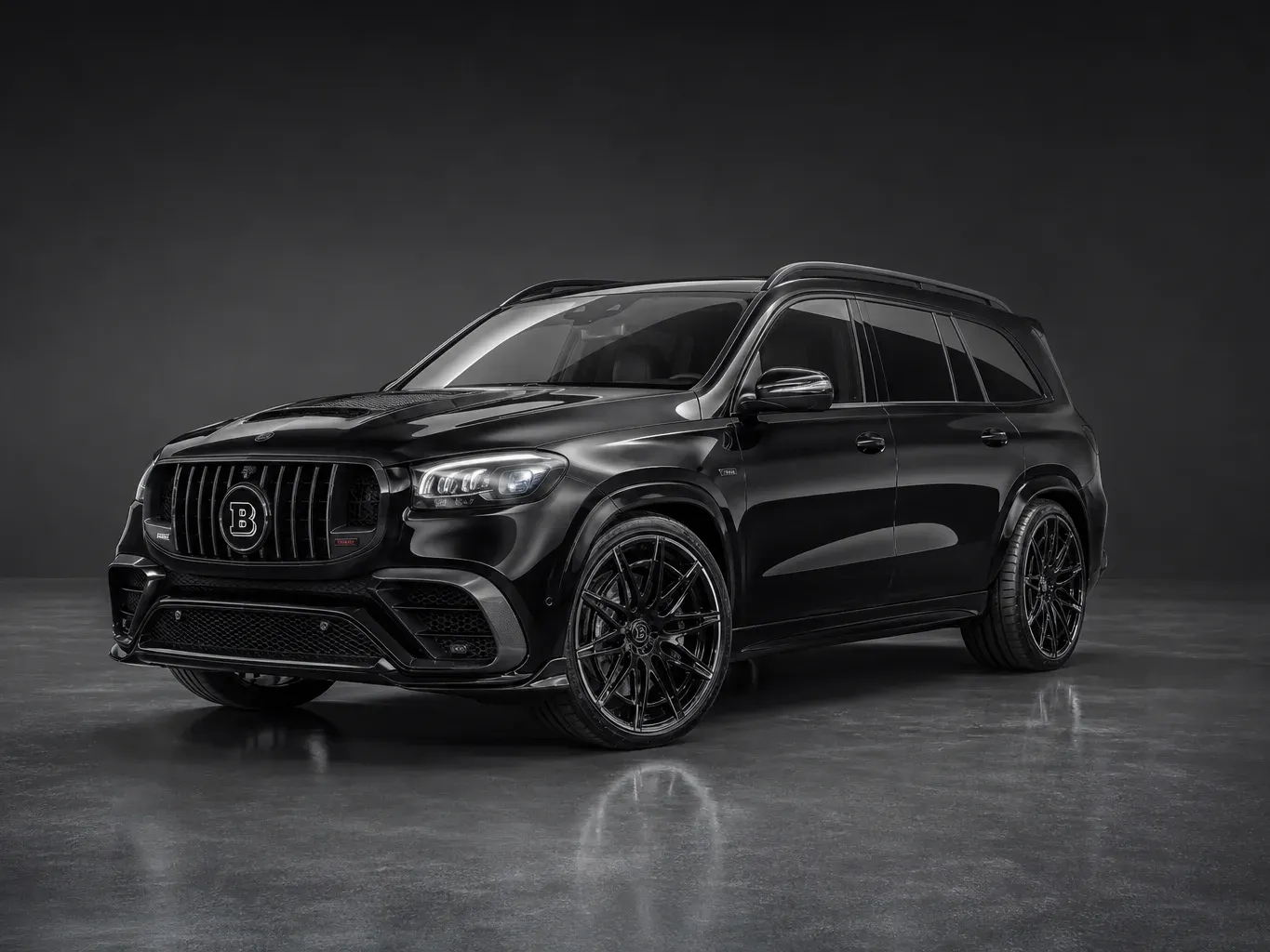 Mercedes-Benz AMG GLS63 S BRABUS in Black