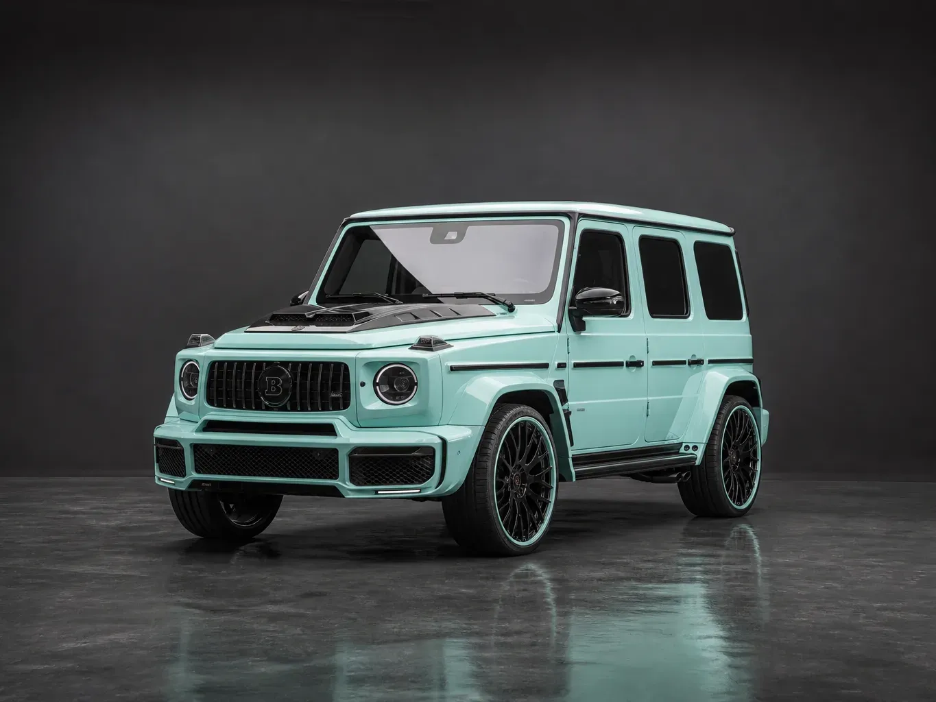 Mercedes-Benz Brabus G63 800 Widestar in Tiffany Blue