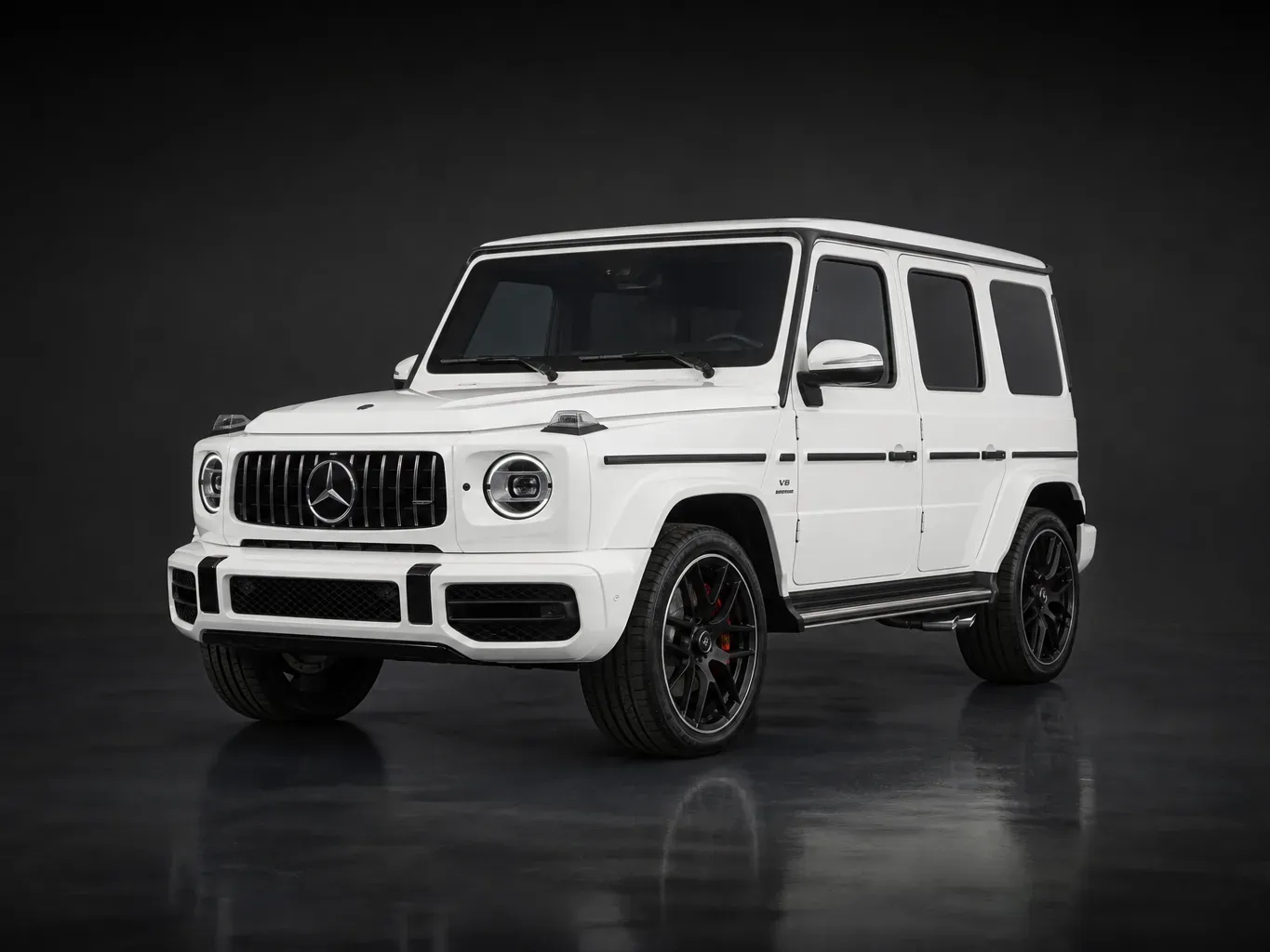 Mercedes-Benz G63 AMG White in White