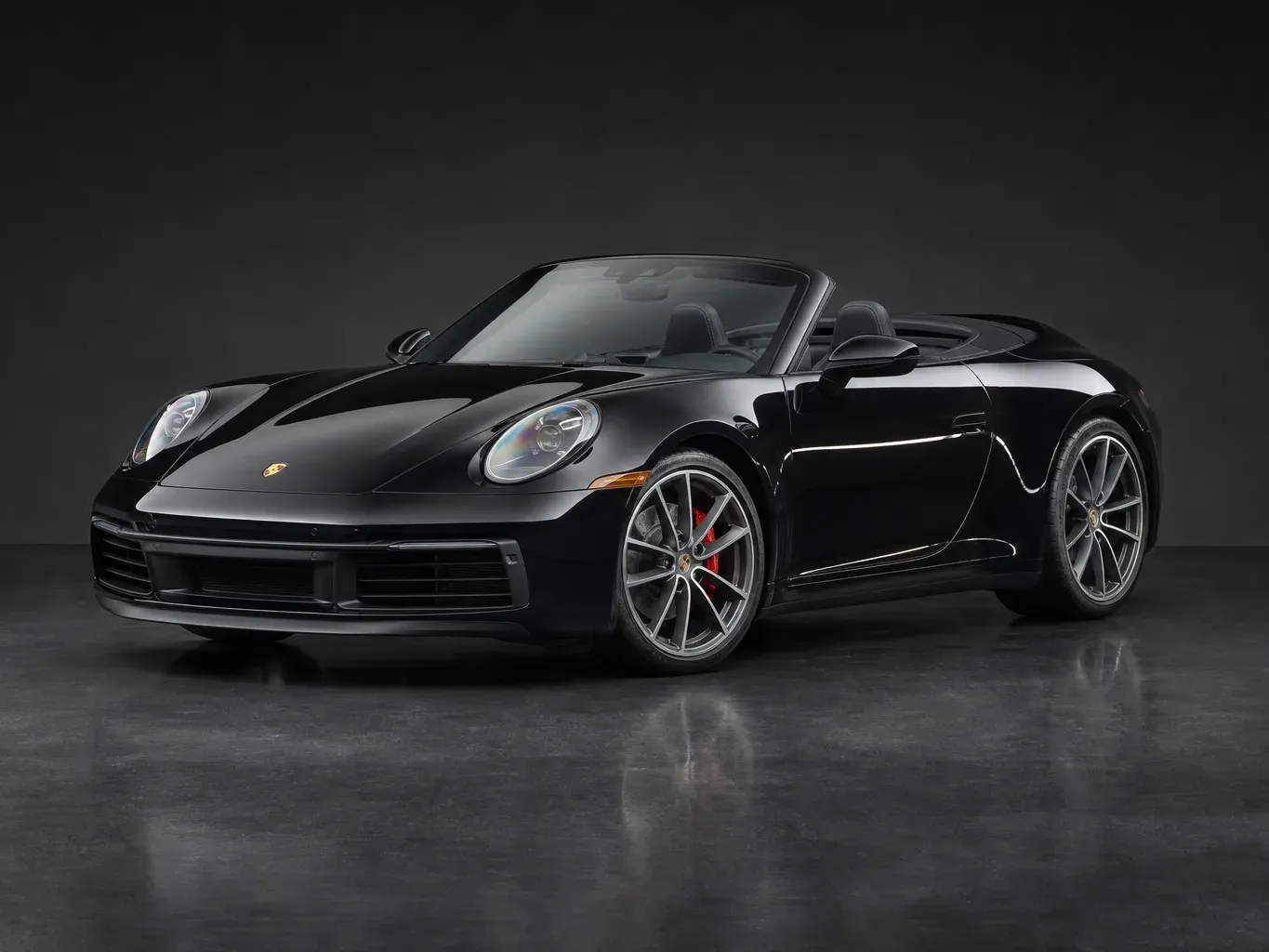 Porsche 911 Carrera S Cabriolet in Black