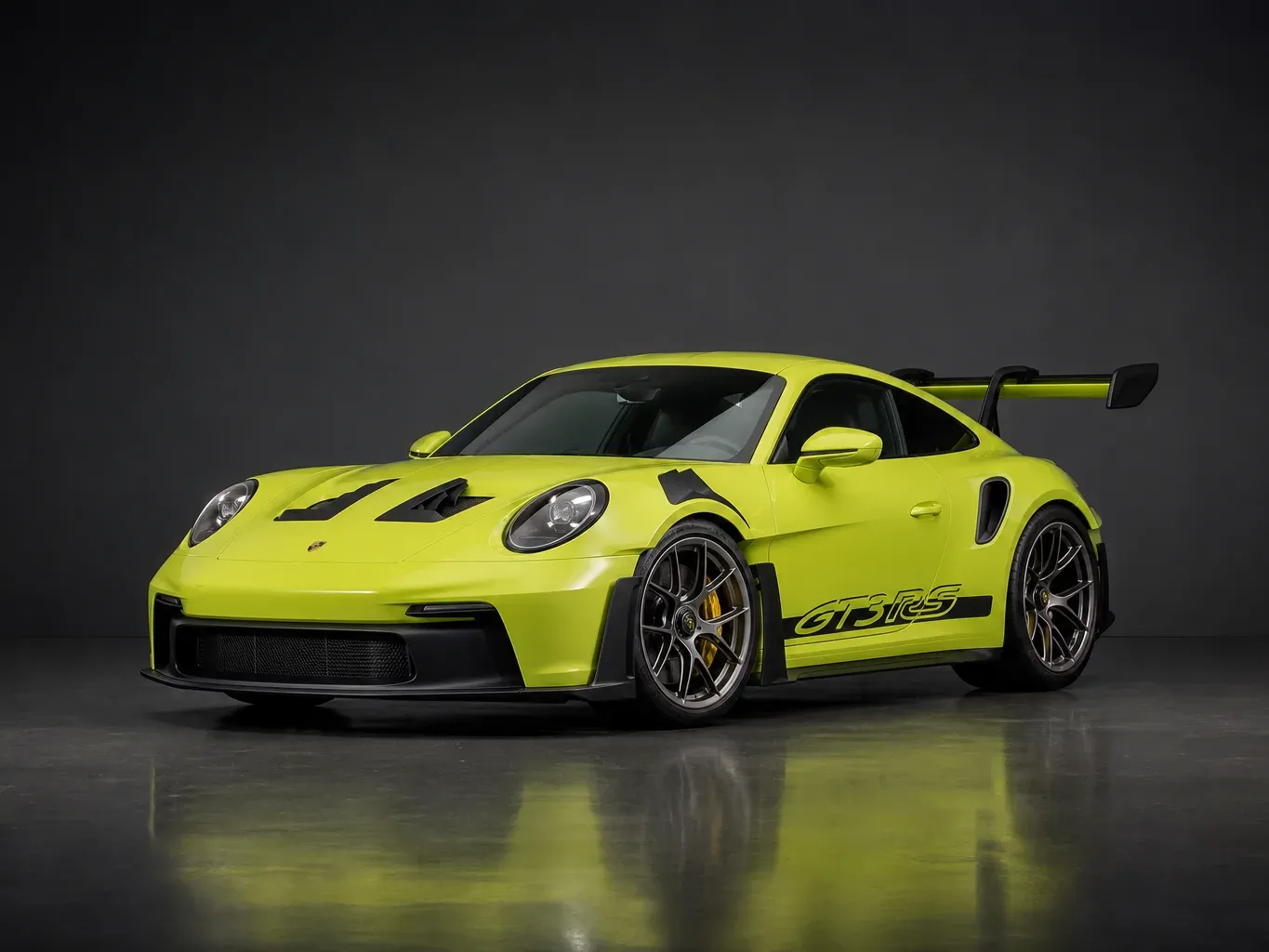 Porsche 911 GT3 RS in Acid Green