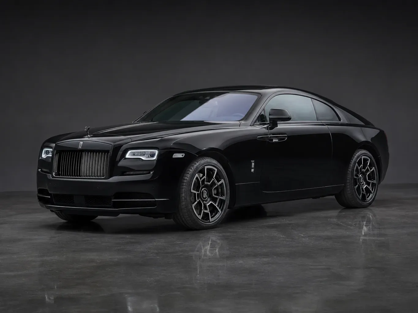 Rolls-Royce Wraith Black Badge in Black